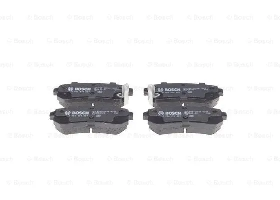 Diskinių stabdžių trinkelių rinkinys BOSCH 0 986 494 887