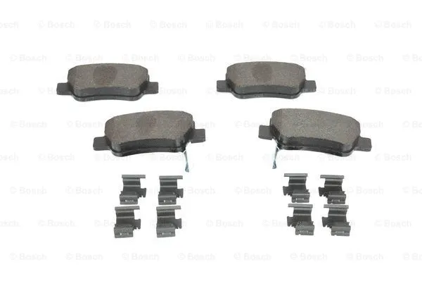 Diskinių stabdžių trinkelių rinkinys BOSCH 0 986 494 933