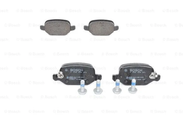 Diskinių stabdžių trinkelių rinkinys BOSCH 0 986 494 934