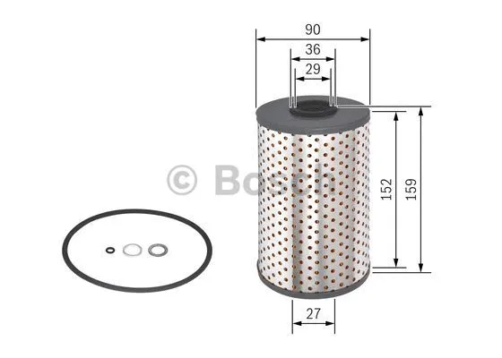 Alyvos filtras BOSCH 1 457 429 123