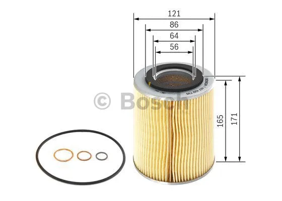 Alyvos filtras BOSCH 1 457 429 735