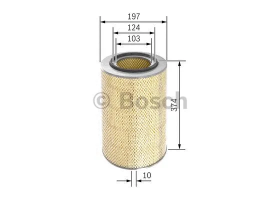 Oro filtras BOSCH 1 457 429 950