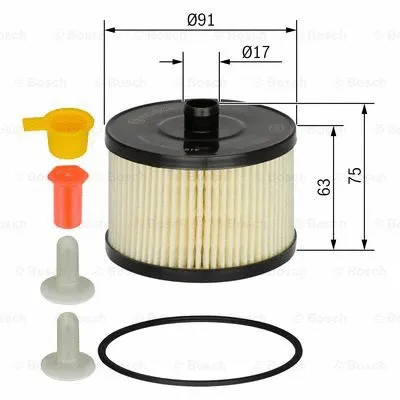 Kuro filtras BOSCH 1 457 431 723