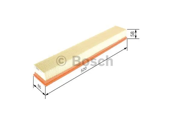 Oro filtras BOSCH 1 457 433 043
