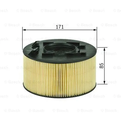 Oro filtras BOSCH 1 457 433 093