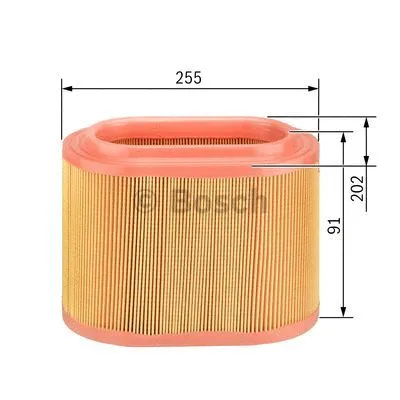 Oro filtras BOSCH 1 457 433 311