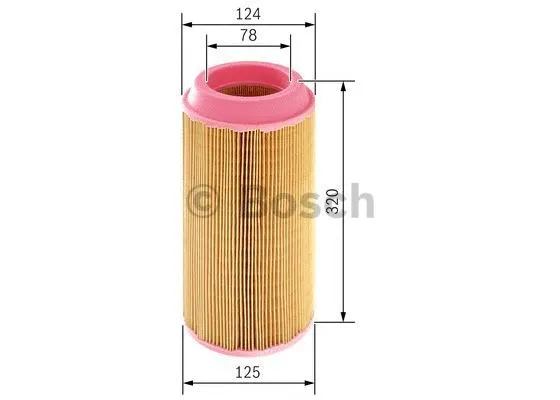 Oro filtras BOSCH 1 457 433 557