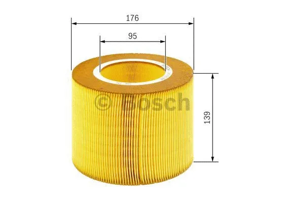 Oro filtras BOSCH 1 457 433 590