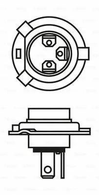 Prožektoriaus lemputė BOSCH 1 987 302 041