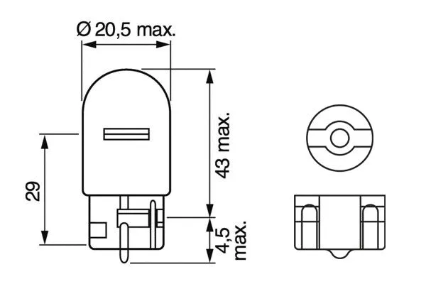 Indikatoriaus lemputė BOSCH 1 987 302 222