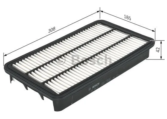 Oro filtras BOSCH 1 987 429 151