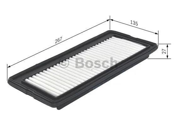 Oro filtras BOSCH 1 987 429 167