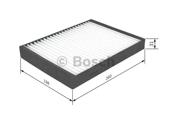Salono filtras BOSCH 1 987 432 221