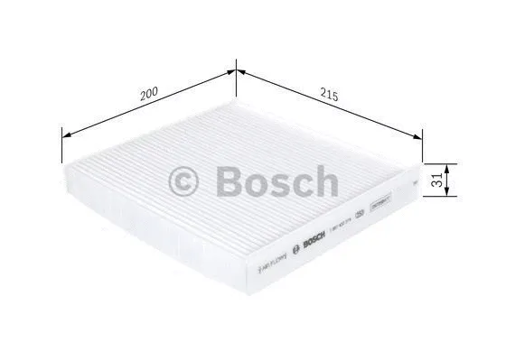 Salono filtras BOSCH 1 987 432 274
