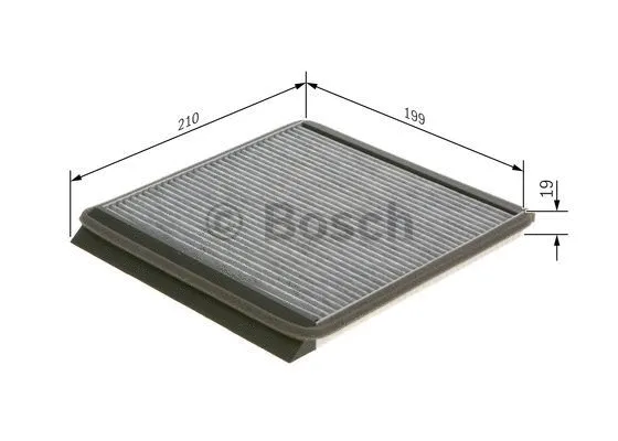 Salono filtras BOSCH 1 987 435 533