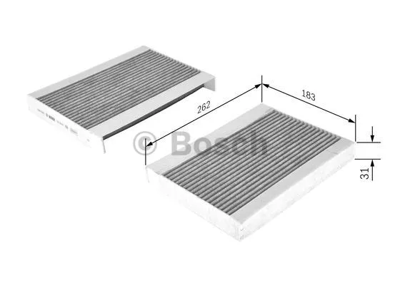 Salono filtras BOSCH 1 987 435 546