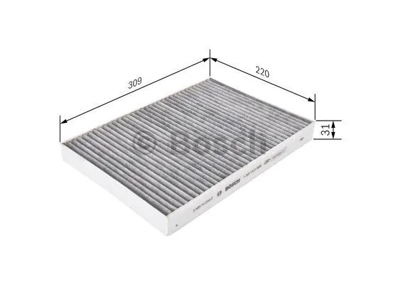 Salono filtras BOSCH 1 987 435 560
