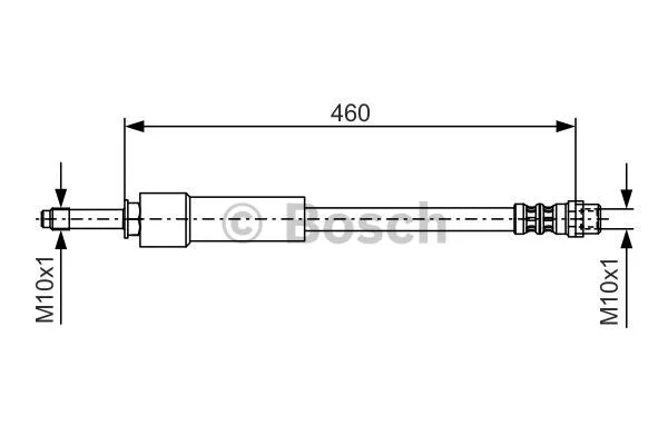 Stabdžių žarnelė BOSCH 1 987 476 297