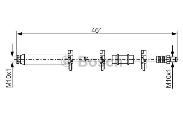 Stabdžių žarnelė BOSCH 1 987 476 463