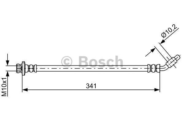 Stabdžių žarnelė BOSCH 1 987 481 840