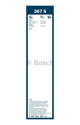 Valytuvas BOSCH 3 397 001 367
