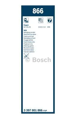 Valytuvas BOSCH 3 397 001 866