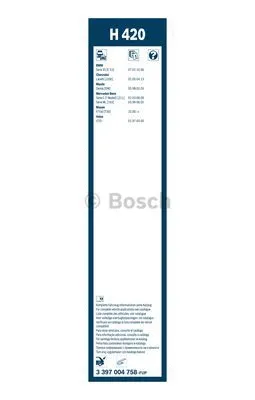 Valytuvas BOSCH 3 397 004 758