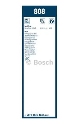 Valytuvas BOSCH 3 397 005 808
