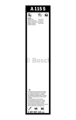 Valytuvas BOSCH 3 397 007 115