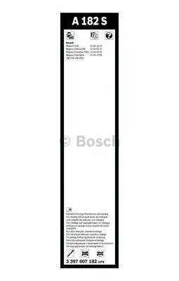 Valytuvas BOSCH 3 397 007 182