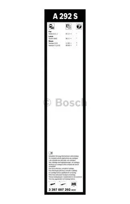Valytuvas BOSCH 3 397 007 292