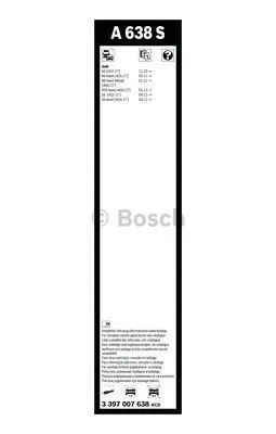 Valytuvas BOSCH 3 397 007 638