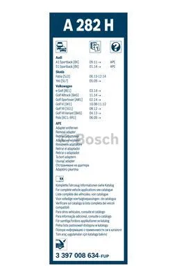 Valytuvas BOSCH 3 397 008 634