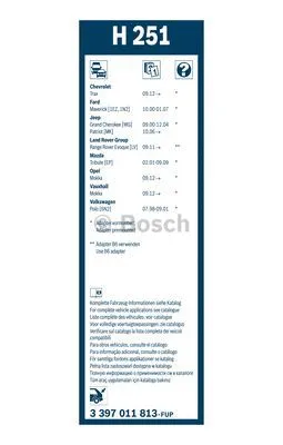 Valytuvas BOSCH 3 397 011 813