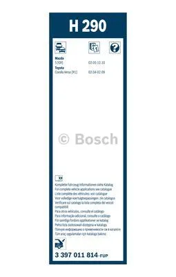Valytuvas BOSCH 3 397 011 814