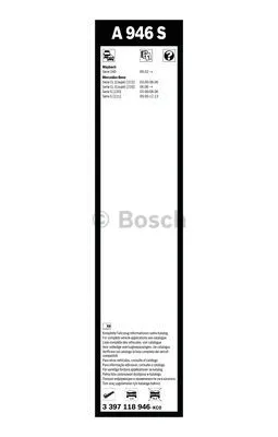Valytuvas BOSCH 3 397 118 946