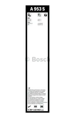 Valytuvas BOSCH 3 397 118 953