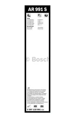 Valytuvas BOSCH 3 397 118 991