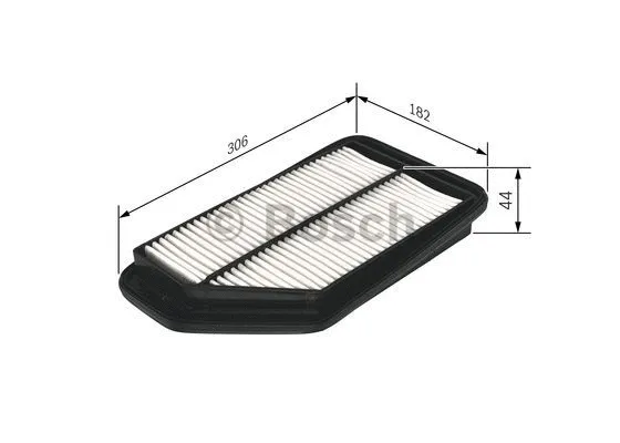 Oro filtras BOSCH F 026 400 160