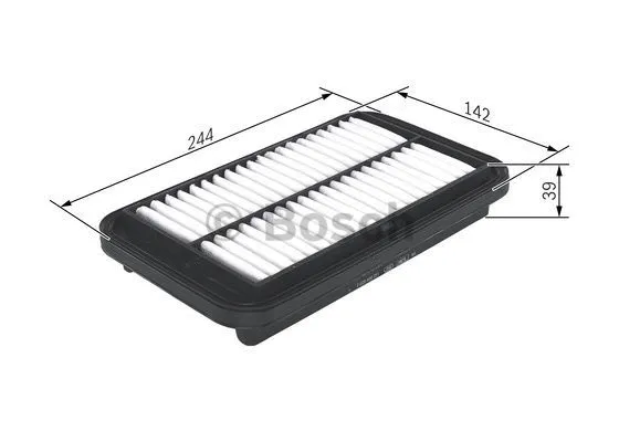 Oro filtras BOSCH F 026 400 231