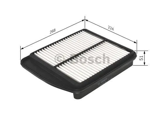 Oro filtras BOSCH F 026 400 293