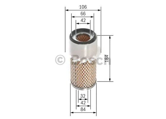 Oro filtras BOSCH F 026 400 337