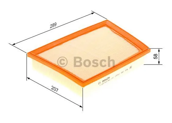 Oro filtras BOSCH F 026 400 360