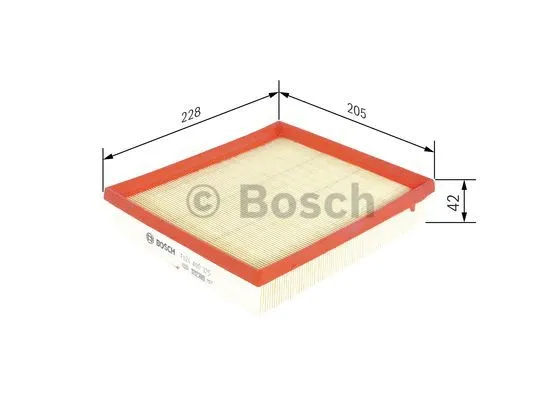 Oro filtras BOSCH F 026 400 375