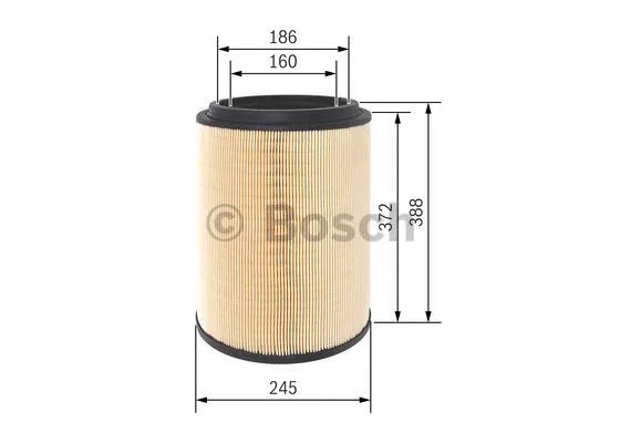 Oro filtras BOSCH F 026 400 411