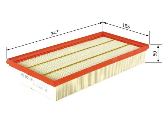 Oro filtras BOSCH F 026 400 614