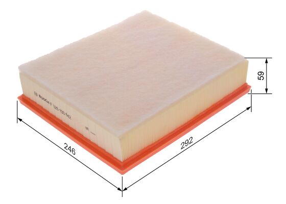 Oro filtras BOSCH F 026 400 642