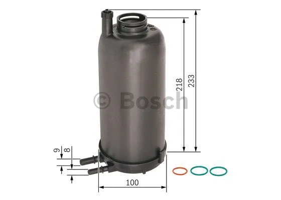 Kuro filtras BOSCH F 026 402 045