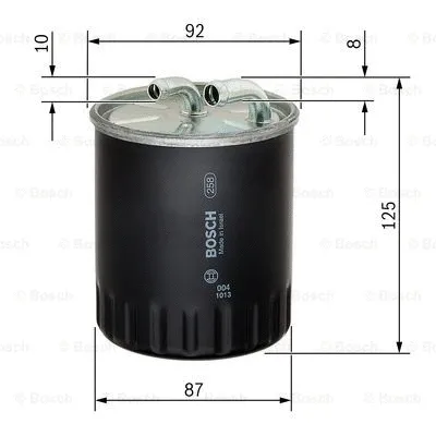 Kuro filtras BOSCH F 026 402 065