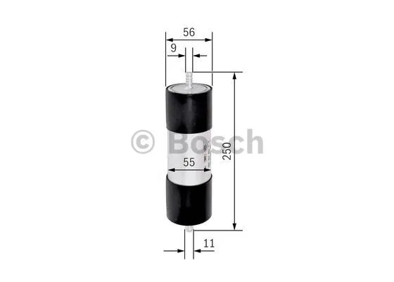 Kuro filtras BOSCH F 026 402 066